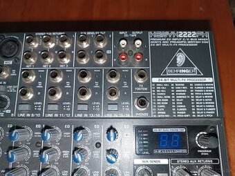 Predám mixpult Behringer Xenyx 2222FX