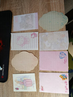 papieriky-obrázky čo sa niekedy vymieňali zbierali