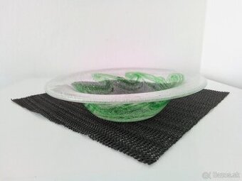 Skleněná mísa - bublinkové sklo