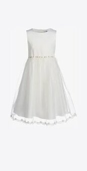 Biele saty . velkost 146