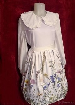 Fialové šaty Lolita XL