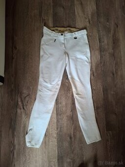 Jazdecké biele rajtky HKM - 1