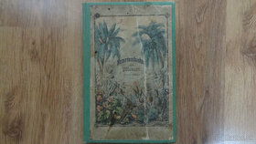 Predám st.kniha v nemčine-História rastlinnej ríše-atlas - 1