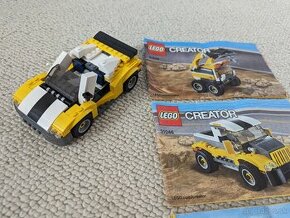 Lego Creator 3 v 1 závodné auto