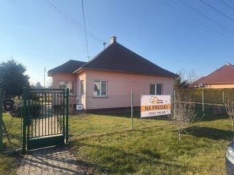 Predáme Rodinný dom v Štefanovičovej, okr. Nitra