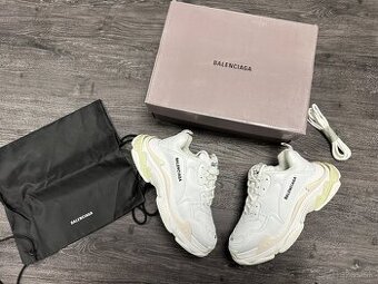 Balenciaga Triple S White full balenie