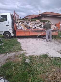 Odvoz záhradného a stavebného odpadu