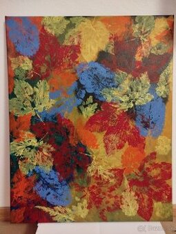 Predám obraz tempery na platne 40x50cm.