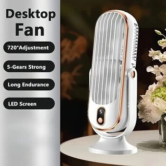 Prenosná klimatizácia / stolový USB chladiaci ventilátor