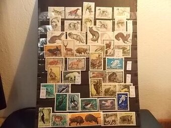 Poštové známky SSSR - fauna