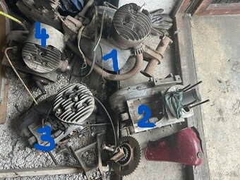 Predeám náhradne diely na motocykel ČZ