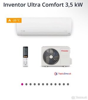 Klimatizácia Invetor Ultra Comfort 3,5 KW