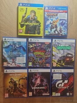 Hry na PS5 a PS4