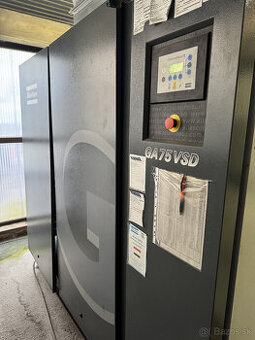 Skrutkový kompresor Atlas Copco GA75VSD