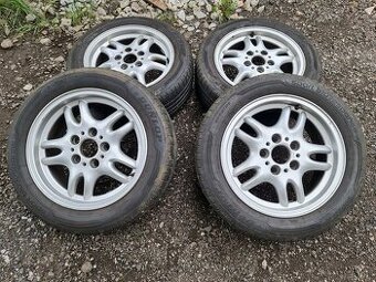 ALU kola BMW s pneu – Dunlop 205/55 R16 Prodám sa