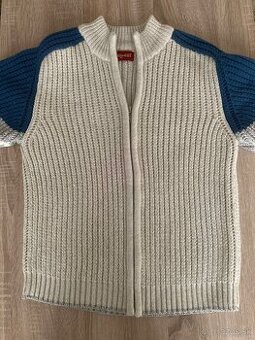 Sveter hrubý so zipsom