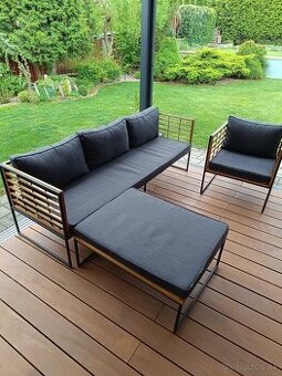 Záhradná sedacia súprava UGILT - 1