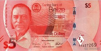 Belize bankovky NOVINKA