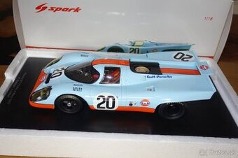 SPARK 1:18 Gulf-Porsche 917K #20 1970 LeMans