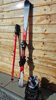 LYŽE VOLKL DEACON 7.2 172CM + NORDICA HOT ROD 28CM