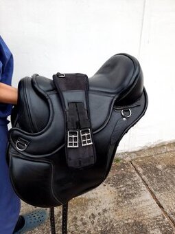 Bezkostrové kožené sedlo Barefoot Nottingham