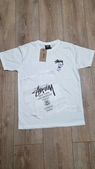 Stüssy Fuzzy Dice Tee white/white