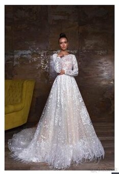 Svadobné šaty luxusné