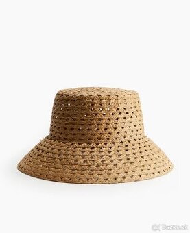 H&M slamený klobúk 56
