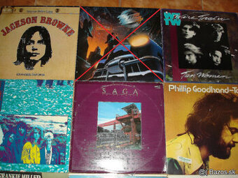 predám zahraničné rockové LP platne