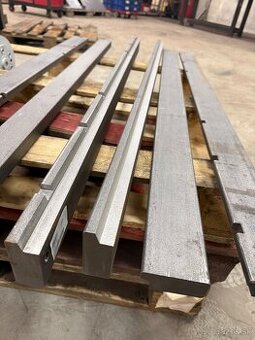 Vodiace lišta pre paletizačné vidly