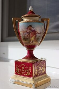 Starožitná porcelánová amfora Alt Wien