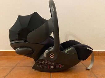 Autosedačka - vajíčko Cybex cloud G i-size gold Maxic black