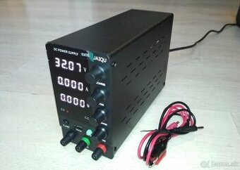 Laboratórny zdroj regulovaný 0 - 32V , 0 - 6A