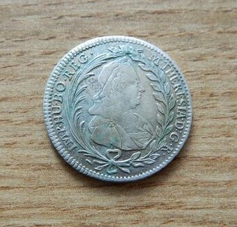 Predám 20 grajciar 1768 I.C.S.K.  Mária Terézia