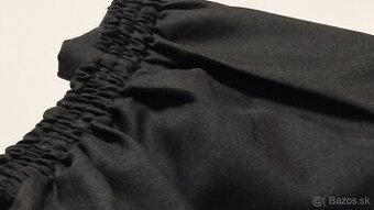 Tesilové čierné jednoduché nohavice M,L,XL