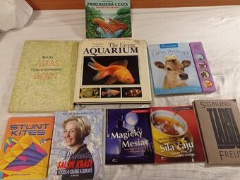 Rôzne knihy vid. fotky a popis