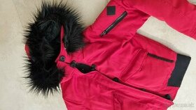 hollister damska zimna bunda s kožušinou - 1