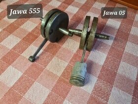 Jawa 550/555 a 05 kľukový hriadeľ - 1