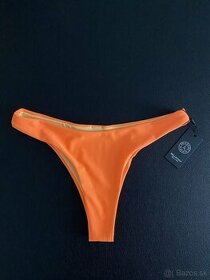 Neonovo oranžové brazilkové dámske plavky Relleciga