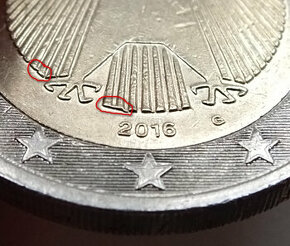 2 Euro Nemecko 2016 G - Spojené krýdla -005 -