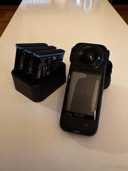 Insta360 X3 (3x baterka + chargedock + remote)