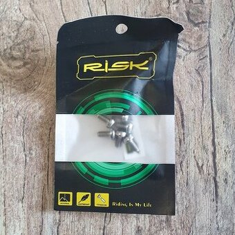 T25 Torx titánové skrutky k uchyteniu kotúča 12ks
