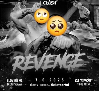 Clash - Bratislava LACNE LÍSTKY