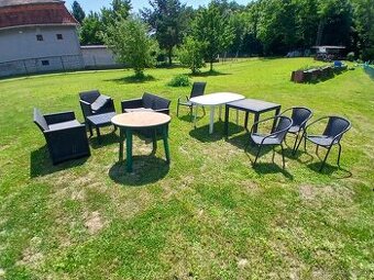 Zahradny nabytok,slnecnik,kotlina,gril,stolicky