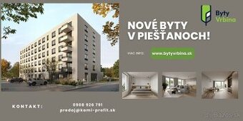 Na predaj 2 izbový byt s loggiou  v novostavbe v Piešťanoch 