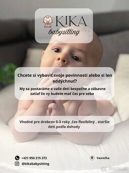 Babysiting , straženie detí
