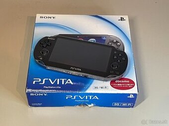 PS Vita Crystal Black OLED + 8GB pamäť + krabica + puzdro