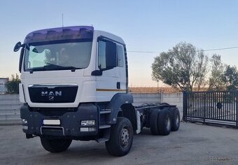 MAN 440 TGS 6x6, E4 ťahač a sklápač