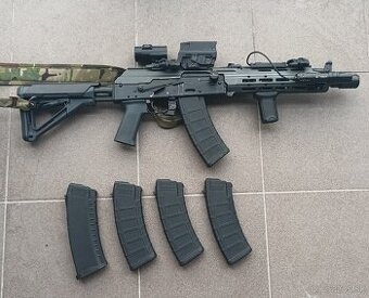 Saiga IZ24M 5.45x39 prerobená na Saiga 105+SAG