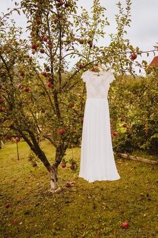 Svadobné vintage/boho/prírodné šaty od Dyona